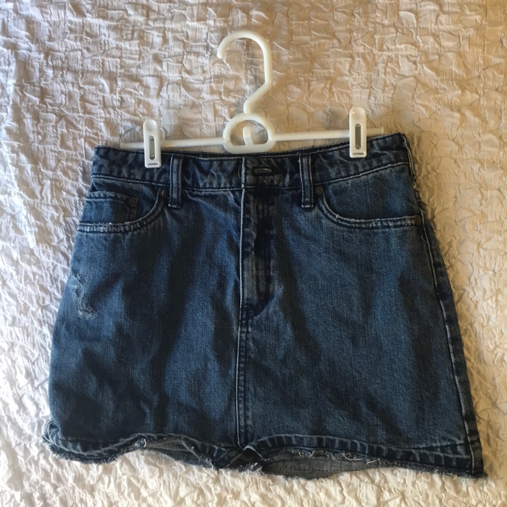Free People Denim skirt